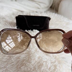 Tom Ford Gradient Brown Sunglasses